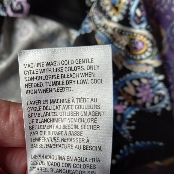 Style & Co Boho style top - Picture 9 of 10